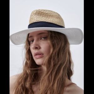 Zara raffia hat